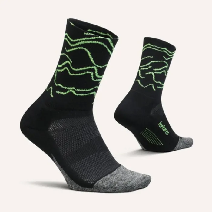 Feetures Socks | Running Socks^Elite Ultra Light Mini Crew Black