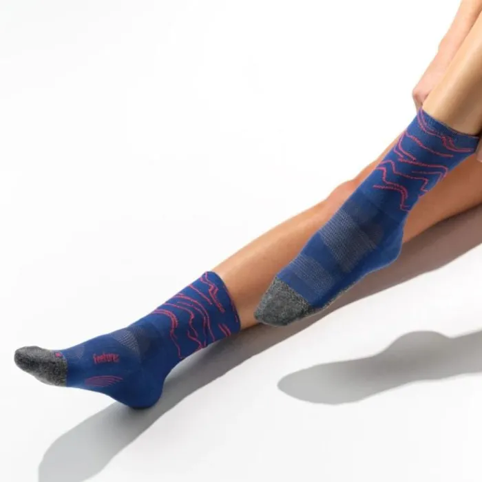 Feetures Socks | Running Socks^Elite Ultra Light Mini Crew Blue