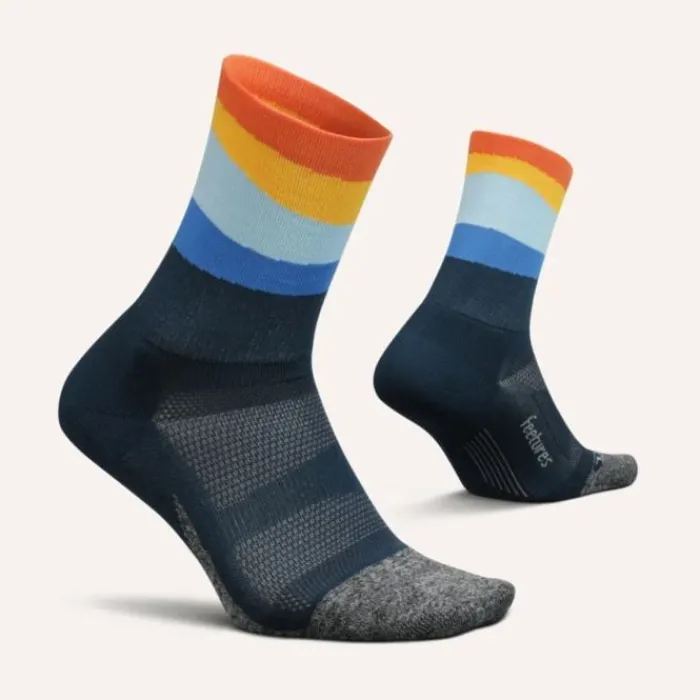 Feetures Socks | Running Socks^Elite Ultra Light Mini Crew Grey