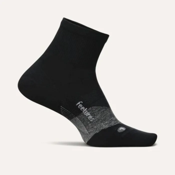 Feetures Socks | Running Socks^Elite Ultra Light Quarter Black