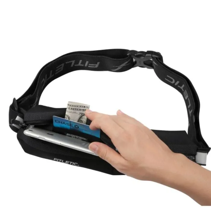Fitletic Running Belts & Phone Holders^Bolt Black