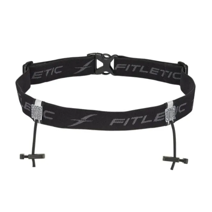 Fitletic Running Belts & Phone Holders^Race Number Belt Black
