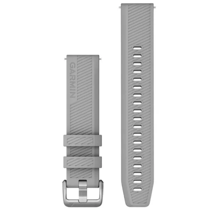 Garmin Watch Straps^Quick Release 20 mm Strap (Silicone) Grey