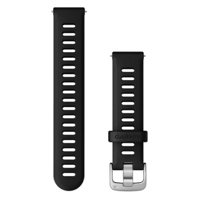 Garmin Watch Straps^Quick Release 18 mm Strap (Silicone) Black