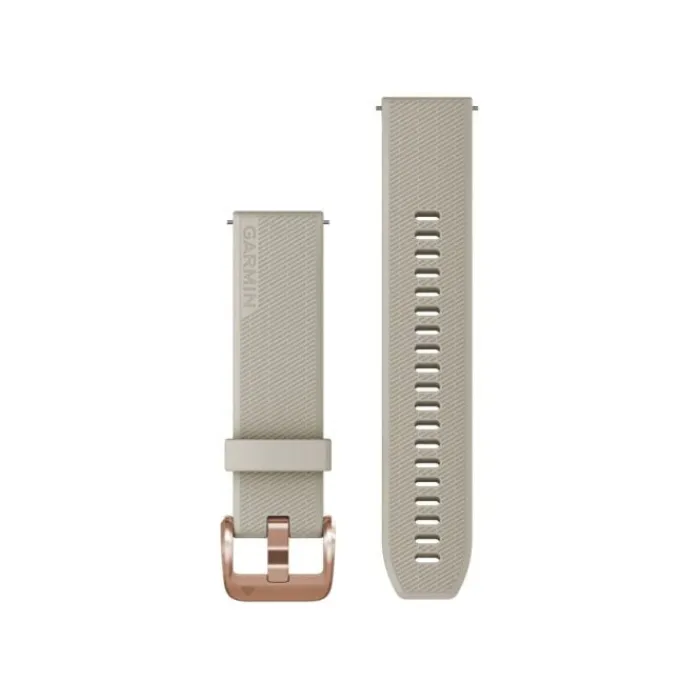 Garmin Watch Straps^Quick Release 20 mm Strap (Silicone) Brown