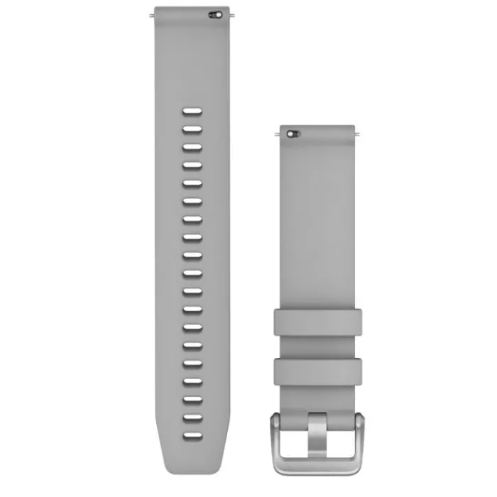 Garmin Watch Straps^Quick Release 20 mm Strap (Silicone) Grey