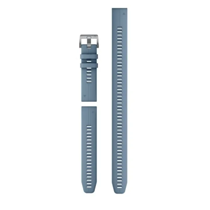 Garmin Watch Straps^QuickFit 22 Strap Large (Silicone) Blue