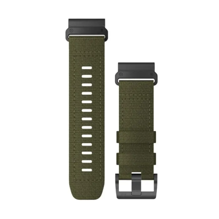 Garmin Watch Straps^QuickFit® 26 Strap (Nylon) Green