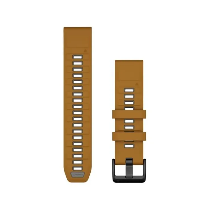 Garmin Watch Straps^QuickFit® 22 Strap (Silicone) Brown