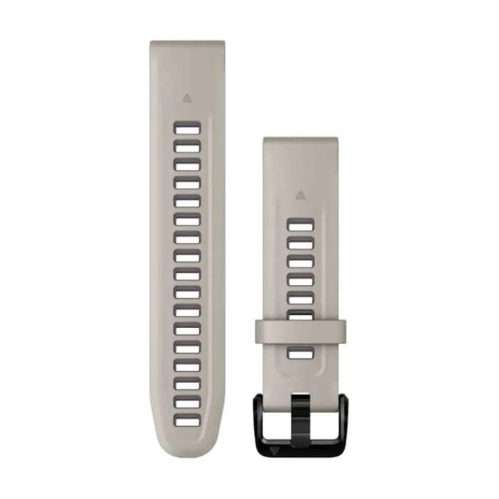 Garmin Watch Straps^QuickFit® 20 Strap (Silicone) Grey