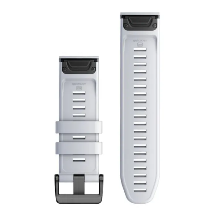 Garmin Watch Straps^QuickFit® 26 Strap (Silicone) White