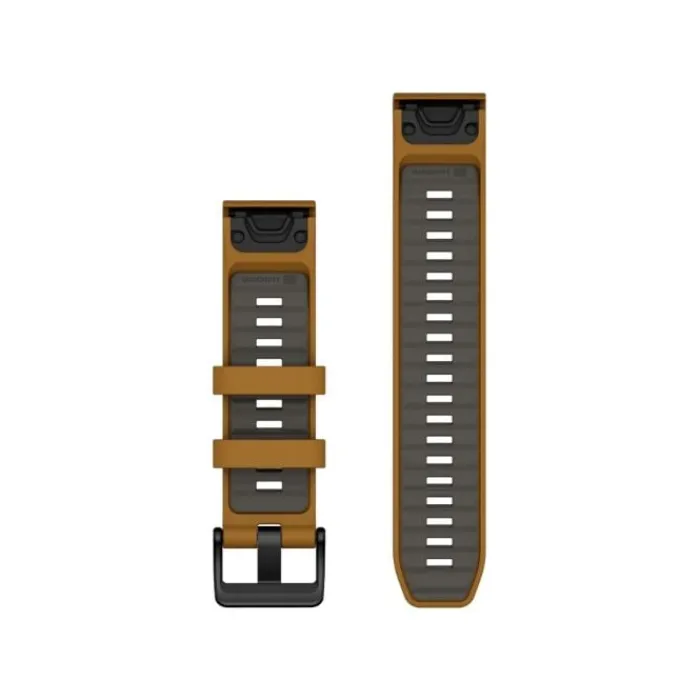 Garmin Watch Straps^QuickFit® 22 Strap (Silicone) Brown
