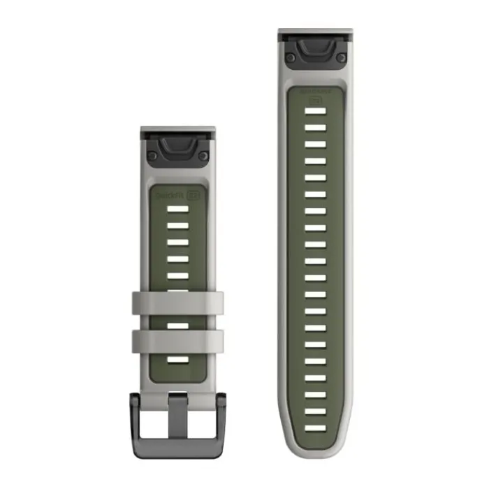 Garmin Watch Straps^QuickFit® 22 Strap (Silicone) Grey