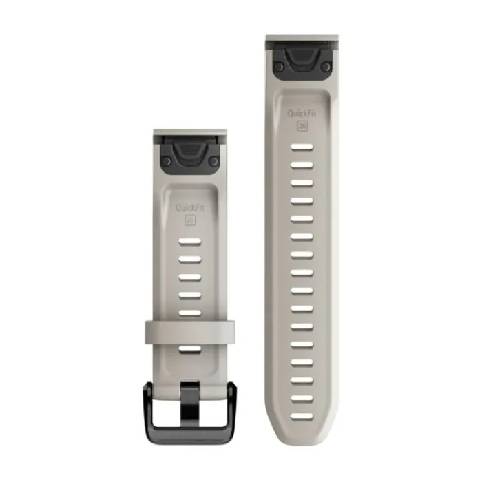 Garmin Watch Straps^QuickFit® 20 Strap (Silicone) Grey