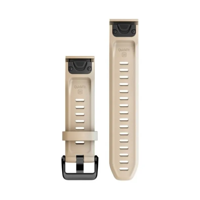 Garmin Watch Straps^QuickFit® 20 Strap (Silicone) Brown