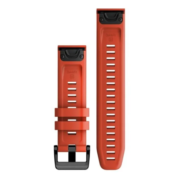 Garmin Watch Straps^QuickFit® 22 Strap (Silicone) Red