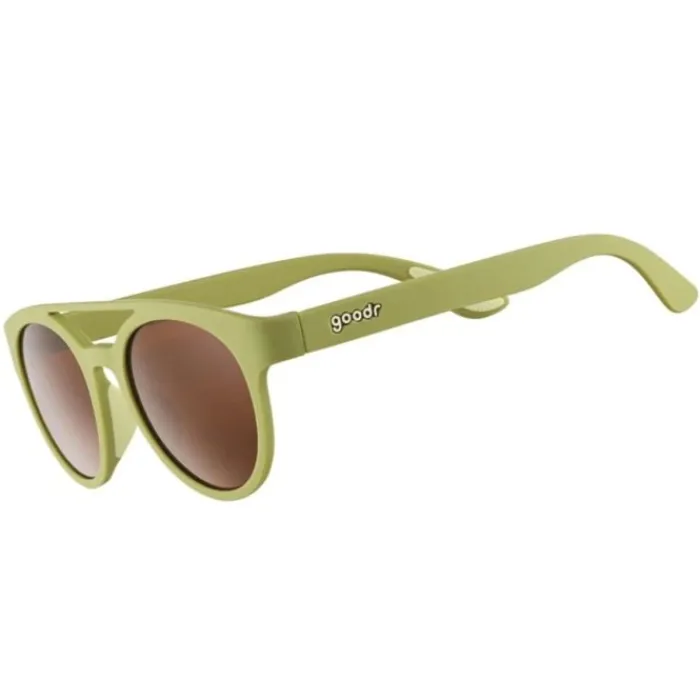 Goodr Sports Sunglasses^Fossil Finding Focals Green