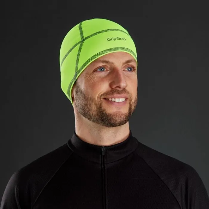 GripGrab Hats | Miscellaneous^Lightweight Thermal Hi-Vis Skull Cap