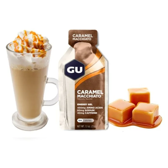 GU Energy Sports Nutrition^Gel Caffeine (Caramel Macchiato)