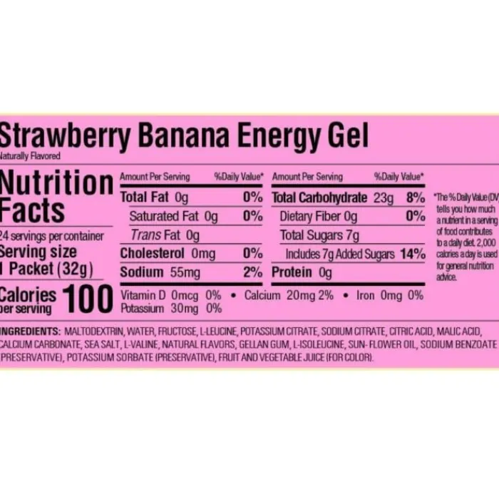 GU Energy Sports Nutrition^Gel (Strawberry/Banana)
