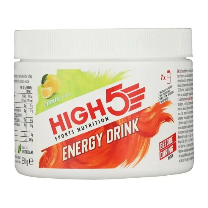 High5 Sports Nutrition^Energy Drink Powder Citrus  330g