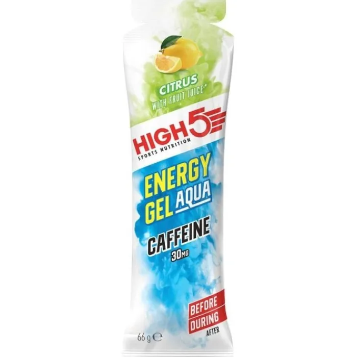High5 Sports Nutrition^Energy Gel Aqua Caffeine Citrus 66g