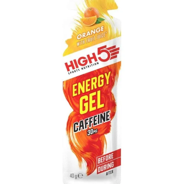 High5 Sports Nutrition^Energy Gel Caffeine Orange 40g