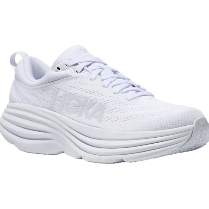 Hoka Neutral Running Shoes | Road Running Shoes^Bondi 8 White