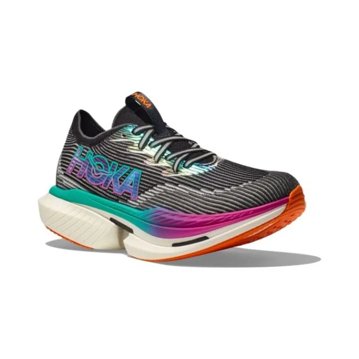 Hoka Neutral Running Shoes | Carbon Plated Running Shoes^Cielo X1 Black