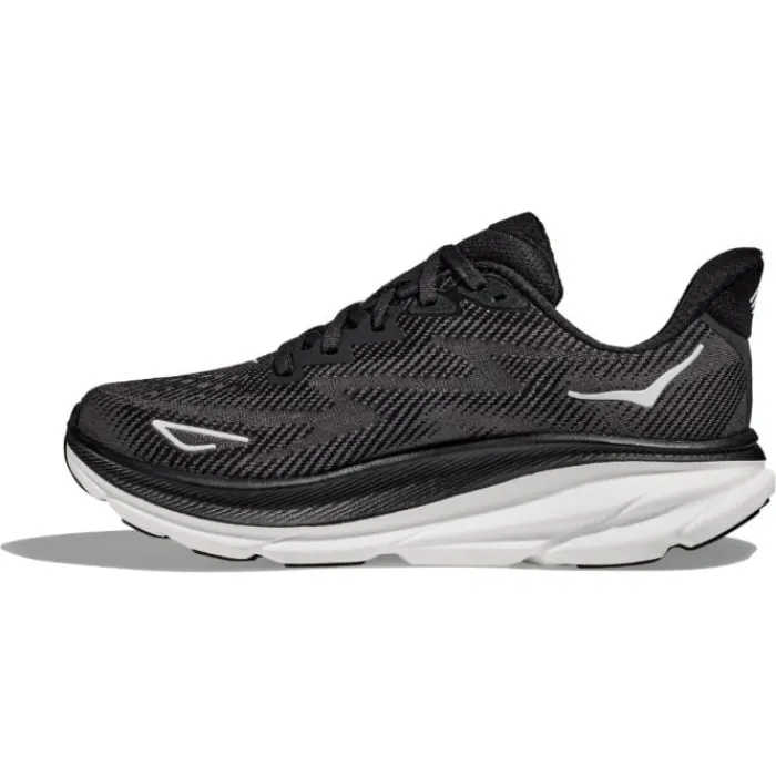 Hoka Wide Running Shoes | Neutral Running Shoes^Clifton 9 Wide Black