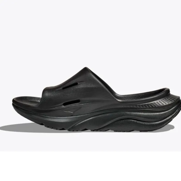 Hoka Slippers | Neutral Running Shoes^ORA Recovery Slide 3 Black