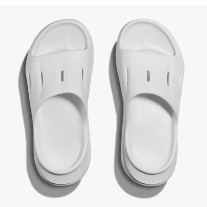 Hoka Slippers | Neutral Running Shoes^ORA Recovery Slide 3 White