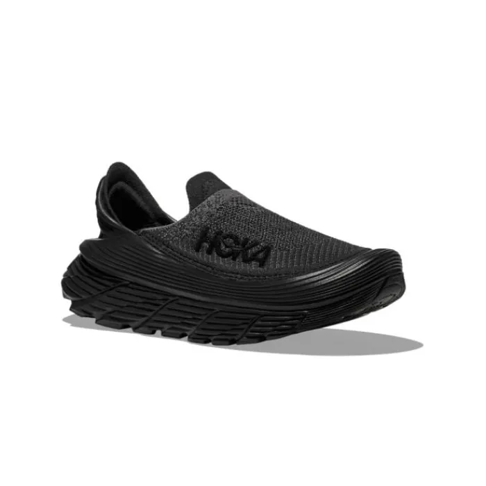 Hoka Slippers | Neutral Running Shoes^Restore TC Black