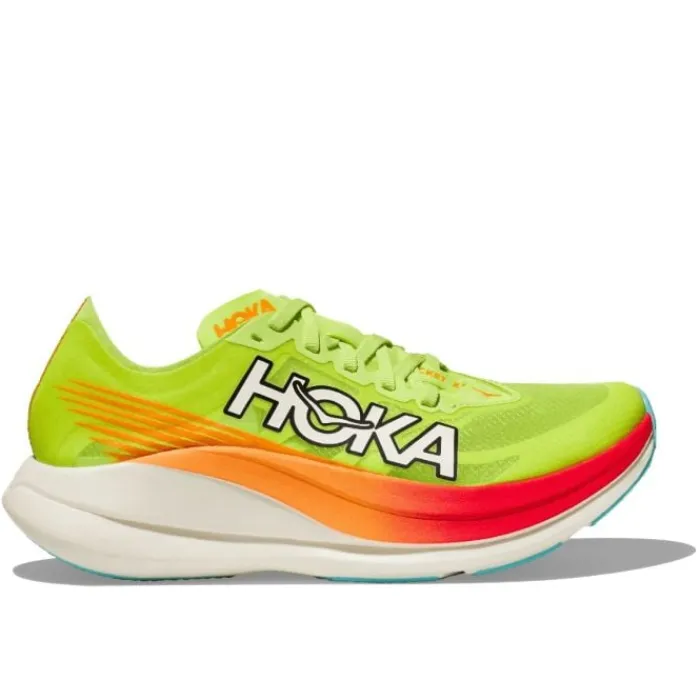 Hoka Neutral Running Shoes | Carbon Plated Running Shoes^Rocket X 2 Green
