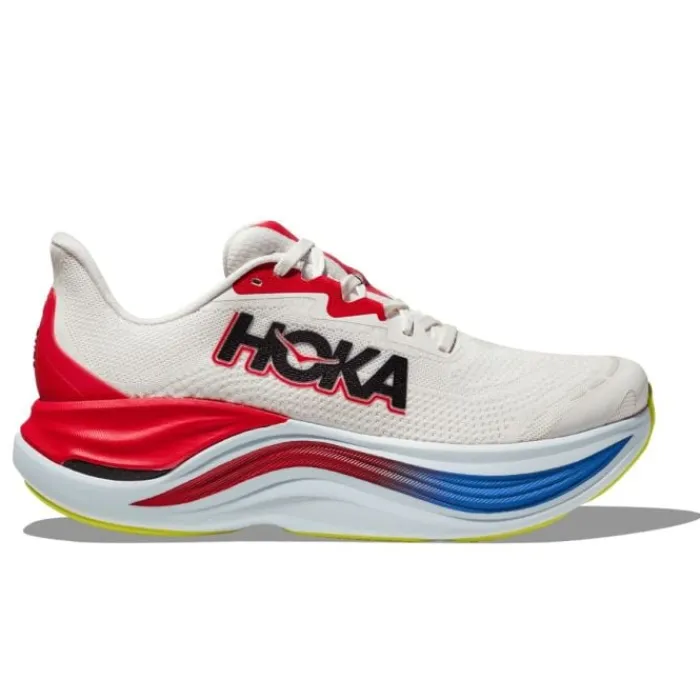 Hoka Neutral Running Shoes | Carbon Plated Running Shoes^Skyward X White