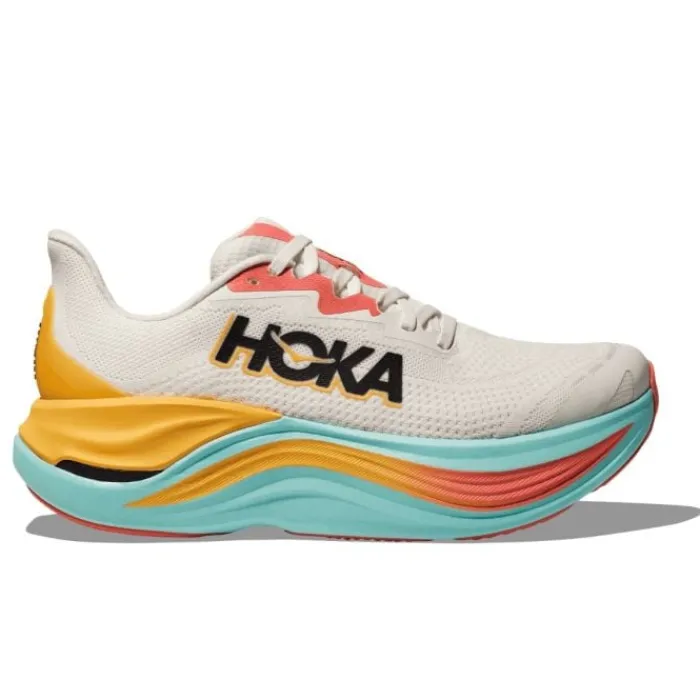 Hoka Neutral Running Shoes | Carbon Plated Running Shoes^Skyward X White