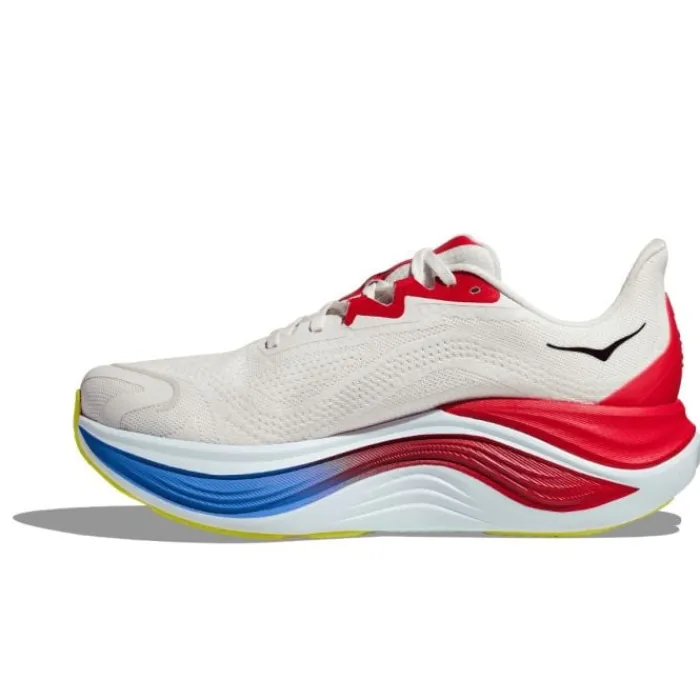 Hoka Neutral Running Shoes | Carbon Plated Running Shoes^Skyward X White