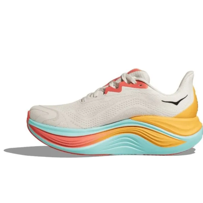 Hoka Neutral Running Shoes | Carbon Plated Running Shoes^Skyward X White