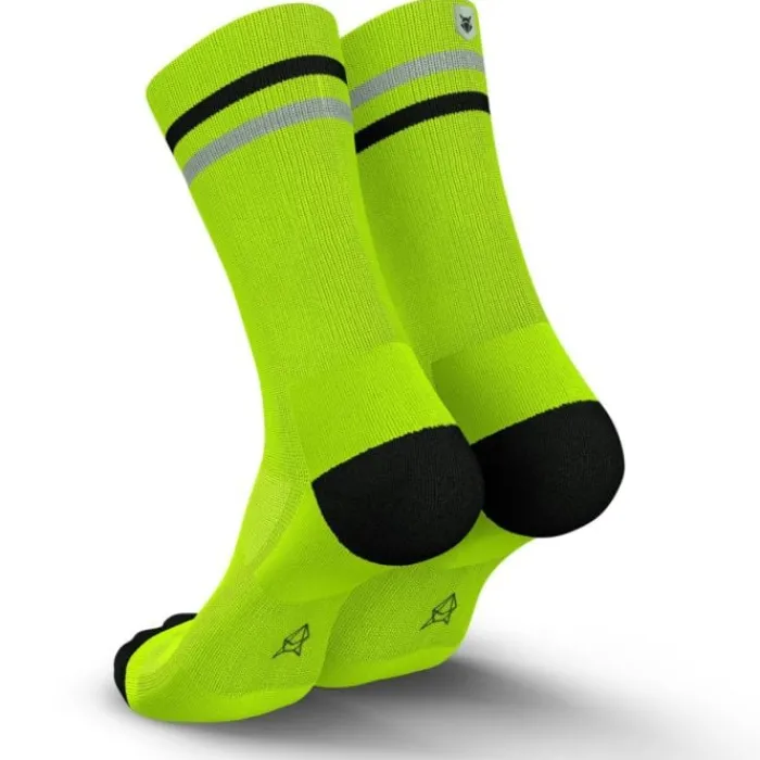 Incylence Socks | Running Socks^High-Viz V1 Socks Green