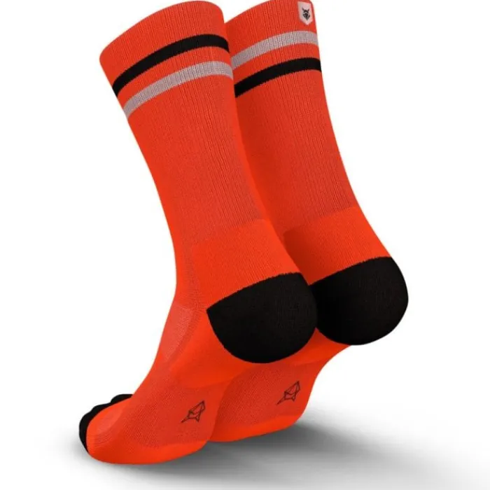 Incylence Socks | Running Socks^High-Viz V1 Socks Orange