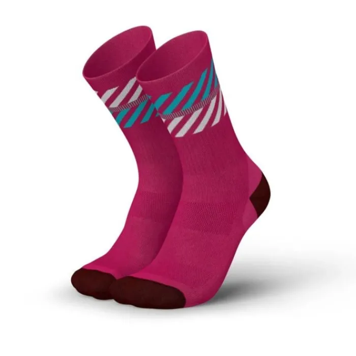 Incylence Socks | Running Socks^Merino Light Lanes Socks Red