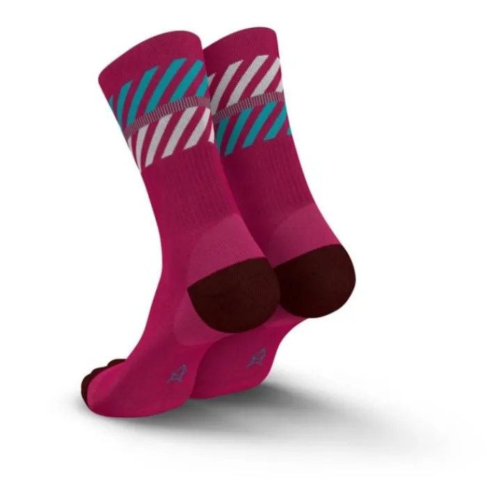 Incylence Socks | Running Socks^Merino Light Lanes Socks Red
