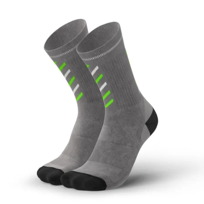 Incylence Socks | Running Socks^Merino Rise Socks Grey