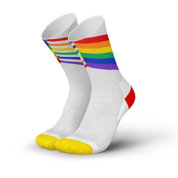 Incylence Running Socks | Running Socks^Reco Pride V3 Socks White