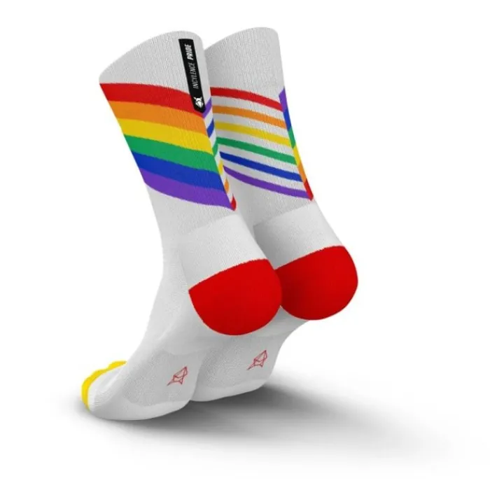 Incylence Running Socks | Running Socks^Reco Pride V3 Socks White