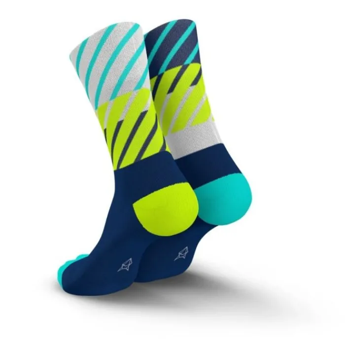 Incylence Socks | Running Socks^Running Diagonals Socks White