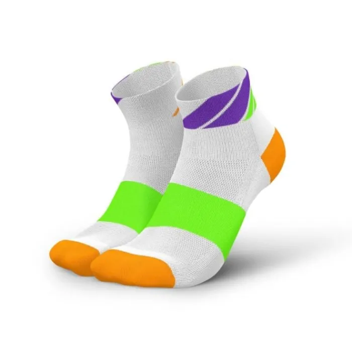 Incylence Socks | Running Socks^Running Ladders Short Socks White