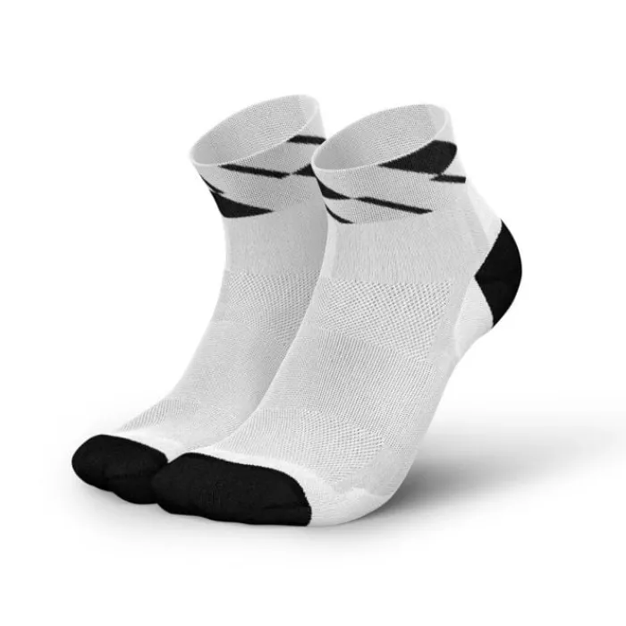 Incylence Socks | Running Socks^Ultralight Angles Short Socks White