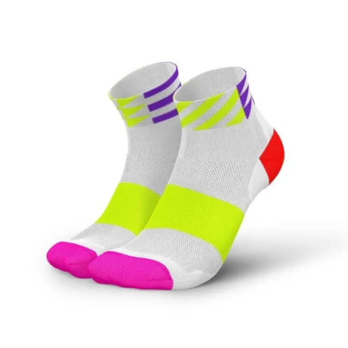 Incylence Socks | Running Socks^Ultralight Elements Short Socks White