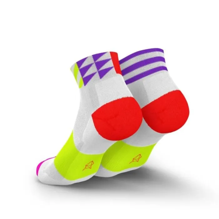 Incylence Socks | Running Socks^Ultralight Elements Short Socks White